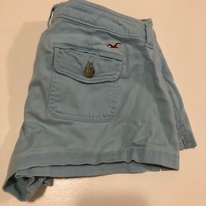 Light blue hollister shorts
